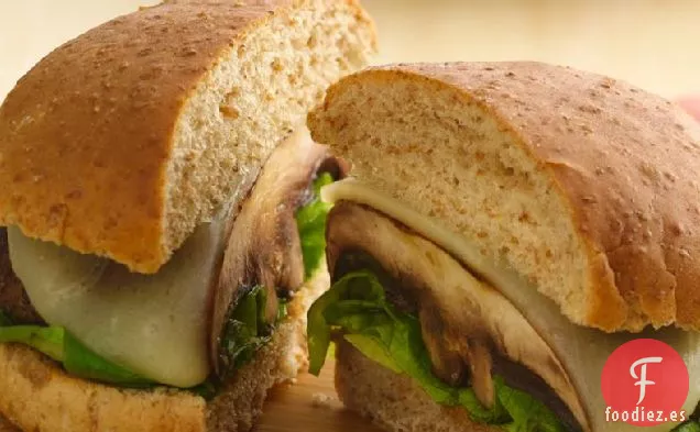 Hamburguesas de Champiñones Portabella