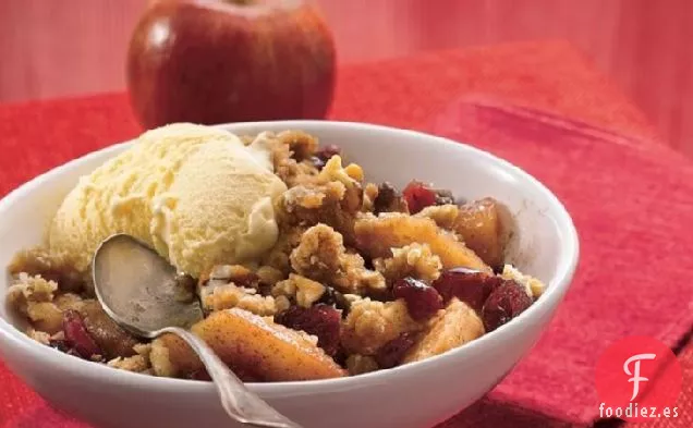 Crujiente de Bayas de Manzana y Canela