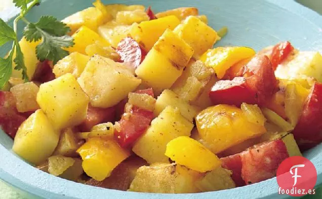Ensalada de Patata a la Parrilla con Vinagreta de Chile