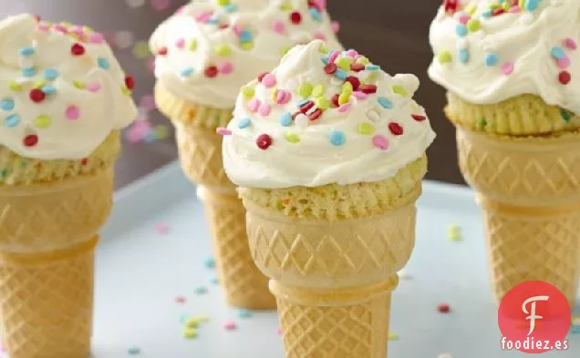Pasteles de Cono de Helado