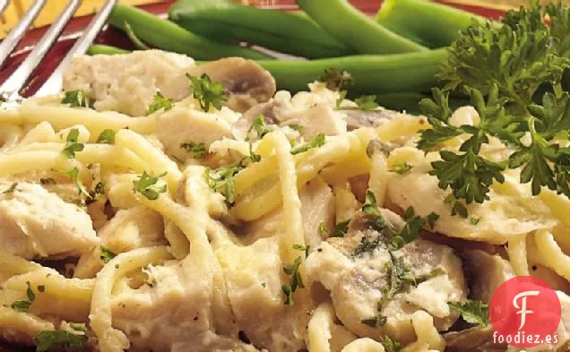 Tetrazzini de Pavo Prefabricado