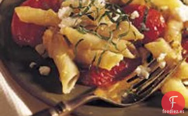 Mostaccioli de Ajo y Tomate Asados