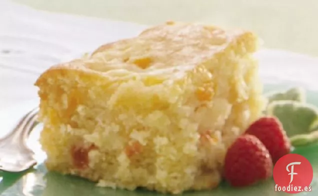 Pastel de Café con Yogur Tropical