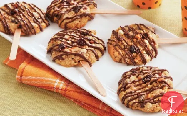 Galletas de Cereza de Avena y Chocolate