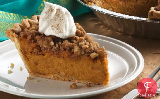 Pastel de Boniato con Streusel de Canela