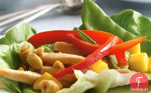 Envolturas de Lechuga Rellenas de Pollo