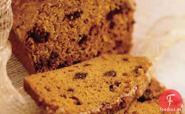 Pan de Dátiles de Calabaza con Praliné