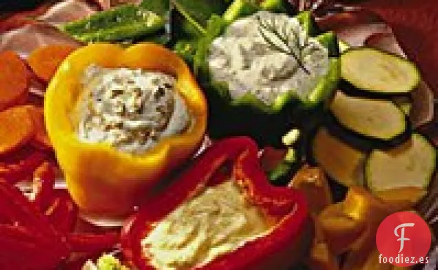 Salsa de Queso Azul con Verduras
