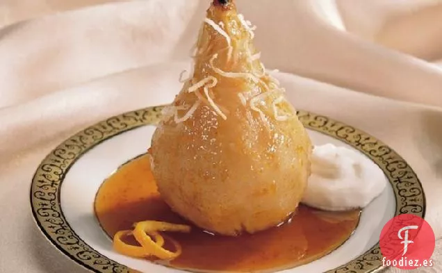 Peras en Salsa de Arce de Cocción Lenta