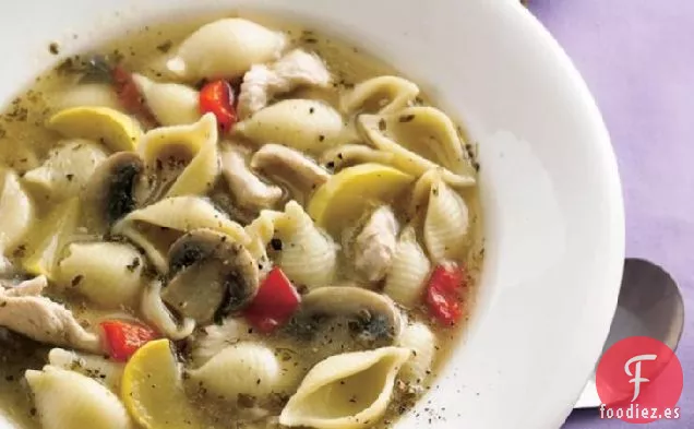 Sopa de Pasta de Pollo