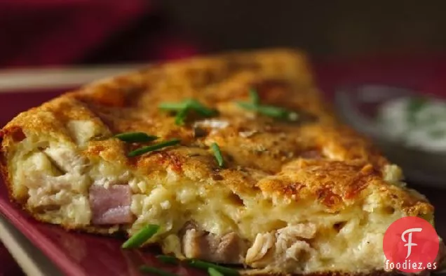 Pastel de Pollo con Cordón Azul Increíblemente Fácil
