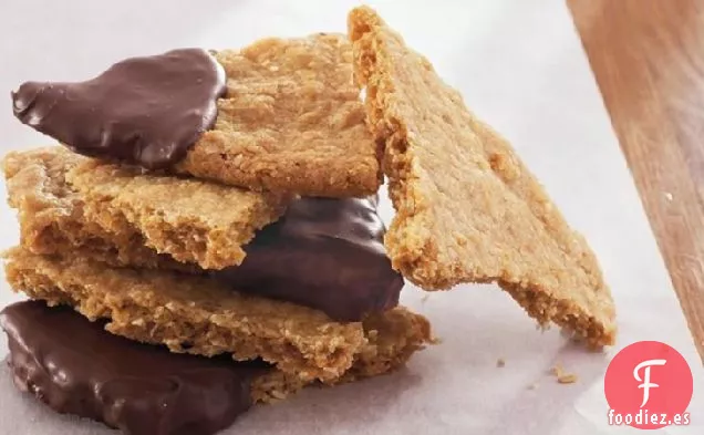 Corteza Crujiente de Galletas de Avena
