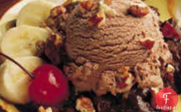 Pastel de Helado de Chocolate Caliente para Dos