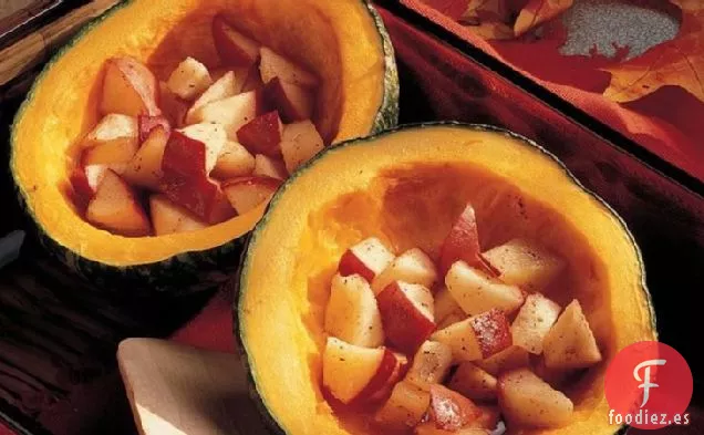 Calabaza de Ranúnculo con Manzanas