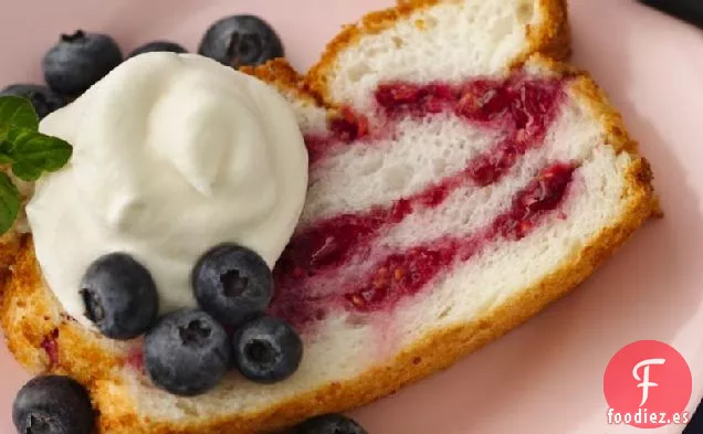 Pastel de Bandera de Comida de Ángel