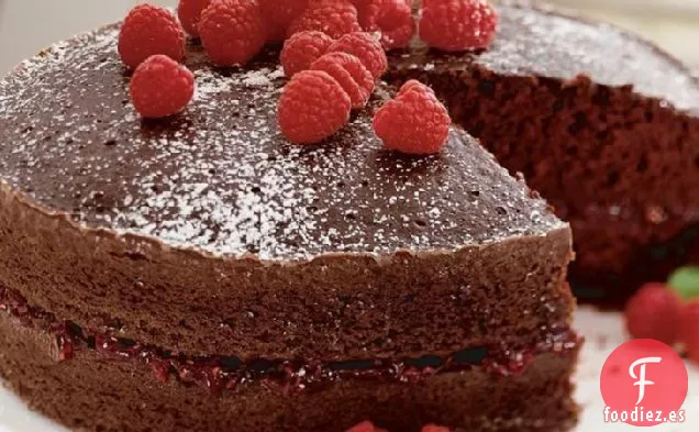 Pastel de Chocolate y Frambuesa