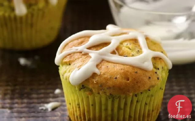 Magdalenas de Semilla de Amapola de Limón Sin Gluten