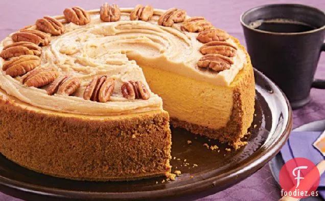 Tarta de Queso de Nuez de Calabaza