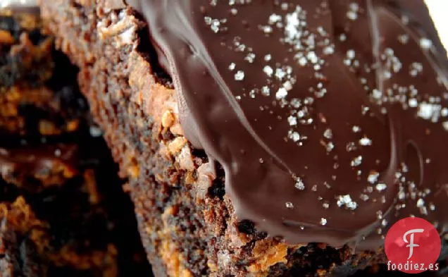 Brownies con Remolino de Dulce de Leche Salado