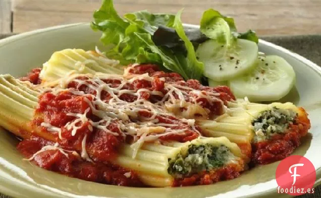 Manicotti de Espinacas