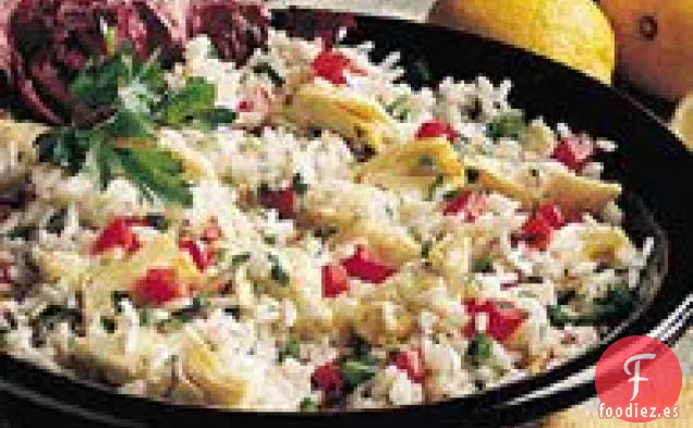 Ensalada de Alcachofa y Arroz