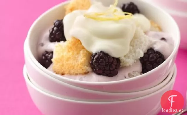 Bagatela de Yogur de Limón y Mora