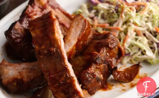 Costillas a la Parrilla de Cocción Lenta