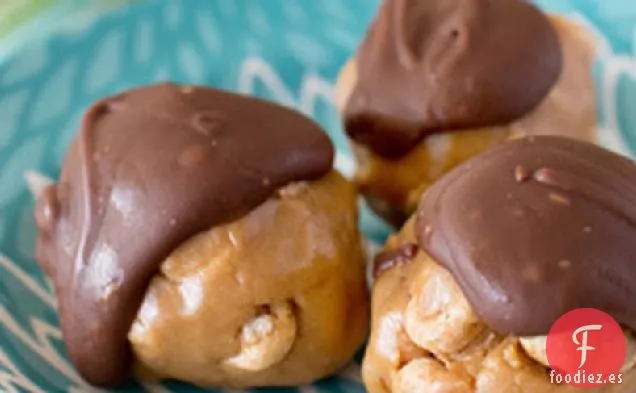 Bolas de Chocolate y Mantequilla de Maní Roly Poly Sin Gluten