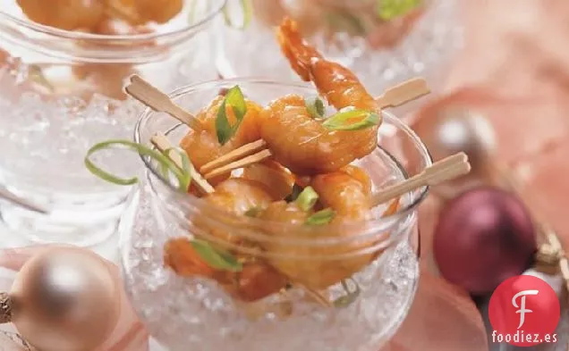 Camarones con Jengibre