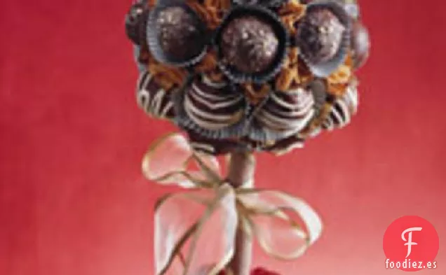 Topiario de Trufas de Chocolate