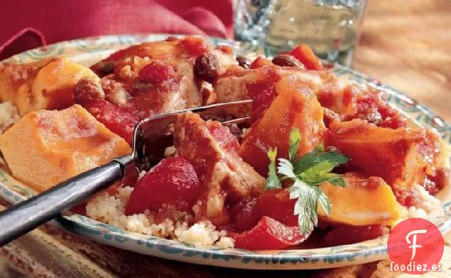 Pollo Mediterráneo de Cocción Lenta