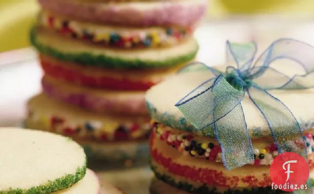 Rondas de Galletas Navideñas de Nevera