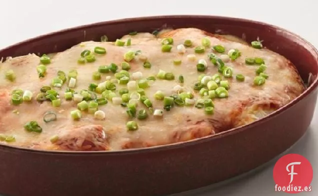 Pastel de Enchilada de Pollo