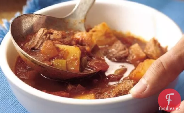Estofado de Carne con Chile de Cocción Lenta