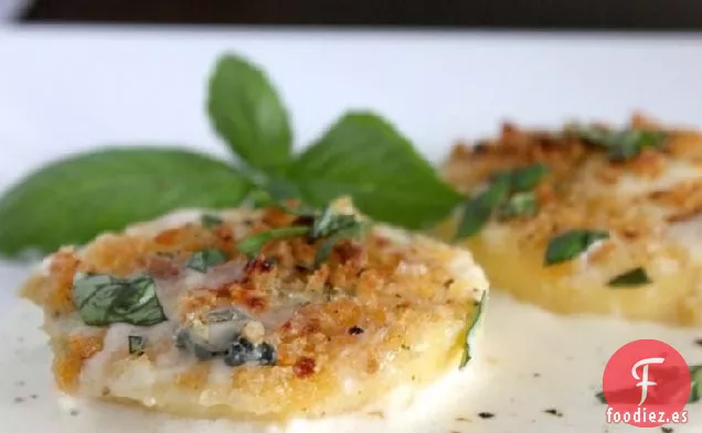 Polenta Crujiente al Horno con Queso