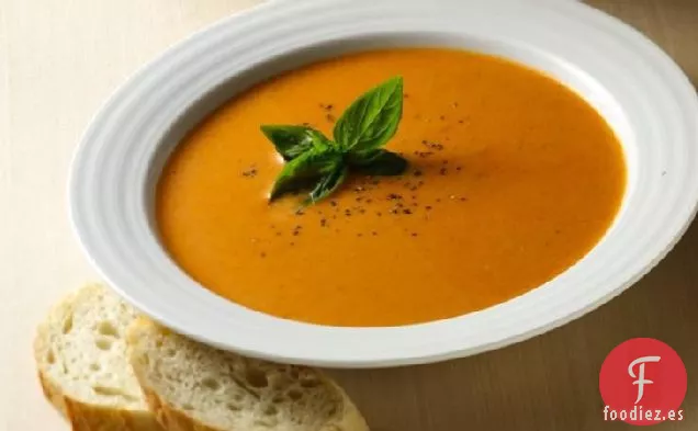 Sopa de Pimiento Rojo Dulce Asado