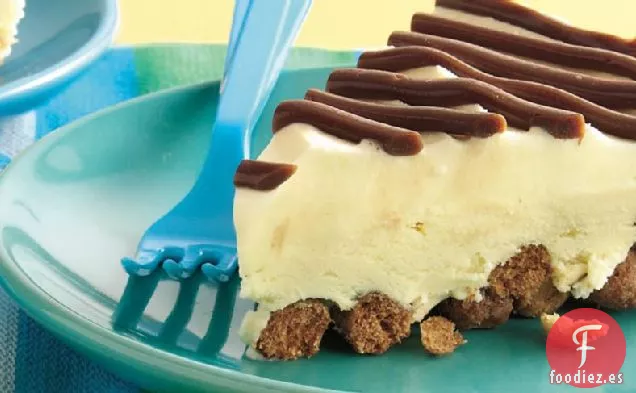 Tarta de Crema de Maní, Dulce de Azúcar y Helado