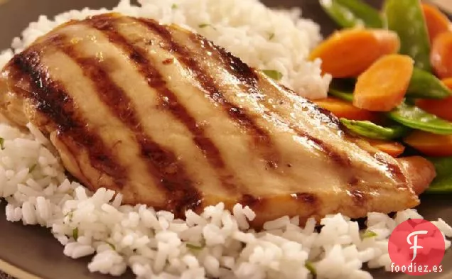 Pollo Teriyaki a la Parrilla