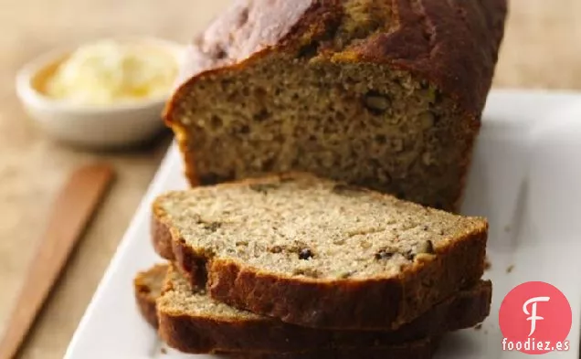 Pan de Nueces de Plátano