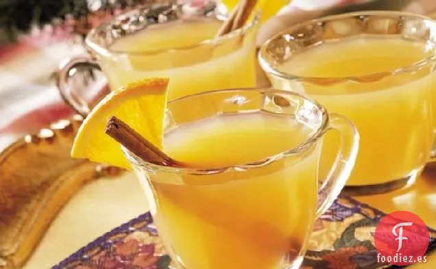 Sidra con Especias y Melocotón