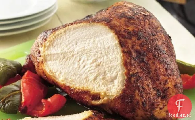 Pechuga de Pavo a la Parrilla con Salsa de Comino de Chile