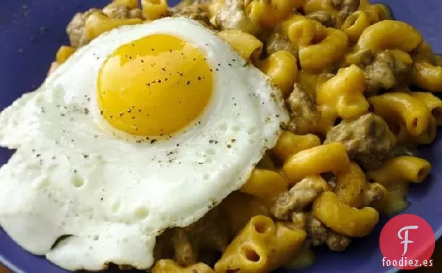 Sartén de Huevo Frito con Queso
