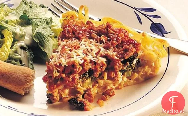 Pastel de Pasta de Pavo