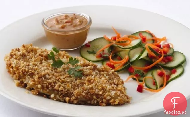 Pollo de Cacahuete Tailandés de 20 Minutos