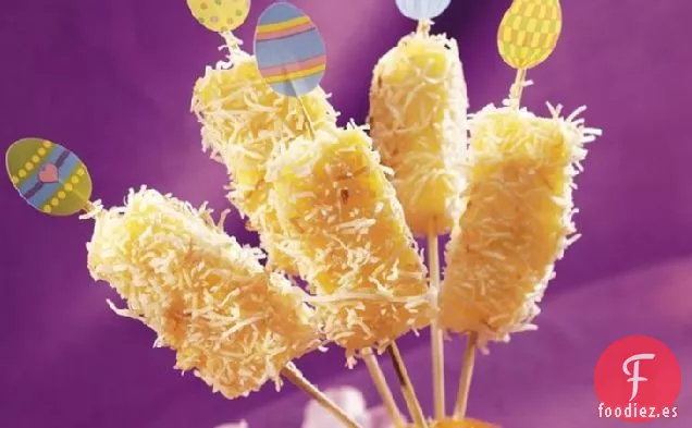 Piña congelada en un Palo
