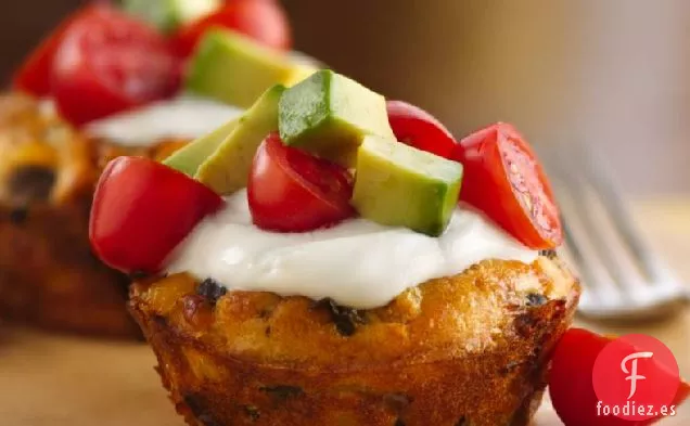 Mini Tartas Vegetarianas Mexicanas Increíblemente Fáciles