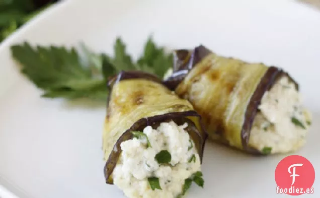 Rollitos de Berenjena a la Parrilla
