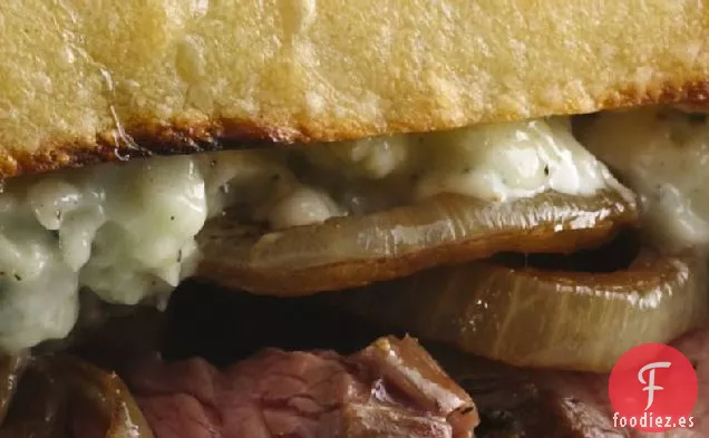 Sándwiches de Filete de Queso Azul