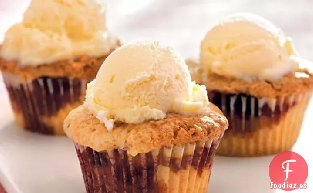 Cupcakes de Tarta de Cerezas