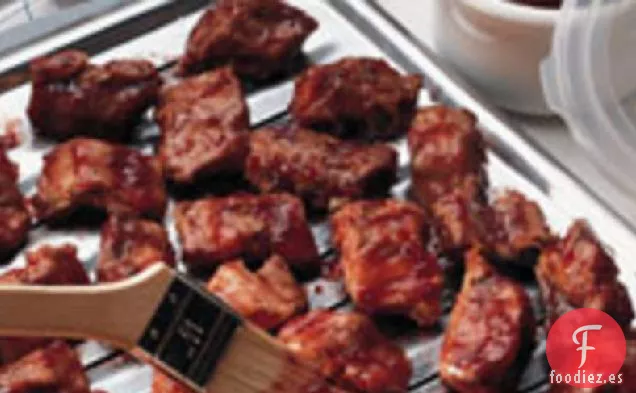Costillas a la Barbacoa de Arándano